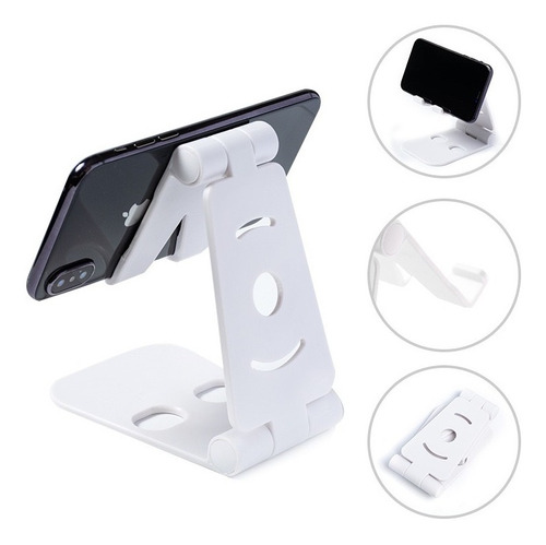 Soporte Atril Celular Apoya Tablet Plegable Base Regulable