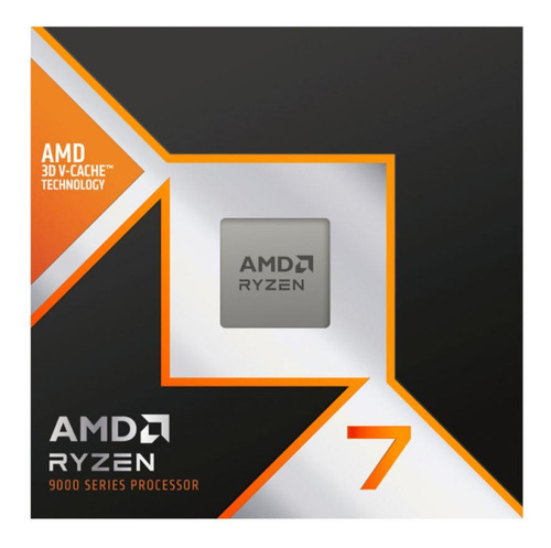 Processador Amd Ryzen 7 9800x3d, 4.7ghz (5.2ghz Turbo)
