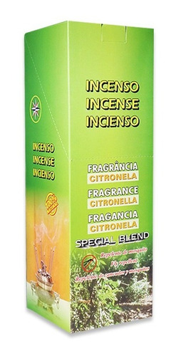 Proteção Contra A Dengue - Incenso De Citronela 200 Varetas