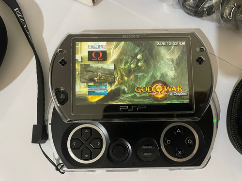 Psp Go Cib Impecável! De Colecionador! Preto (Usado)