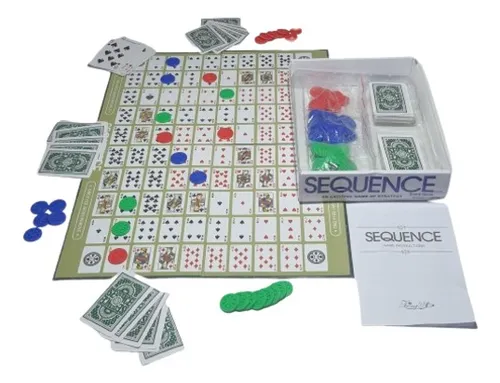 comprar Juego Sequence Mesa Cartas Secuencia Game Multijugador