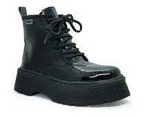 Comprar Borcegos De Nena Charolados Moda Plataforma Botitas De Niña