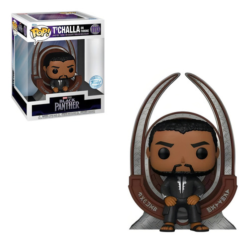 Funko Pop Black Panther T'challa No Trono