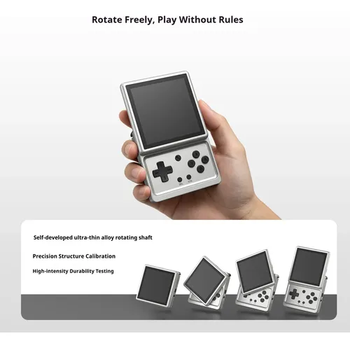 Anbernic Rg Rotate Black Android Game Console (3gb + 64gb