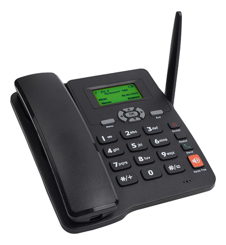 Teléfono Gsm Phone Cordless Company Soporte De Escritorio Pa