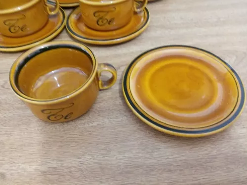 IM-Jogo de Chá Cerâmica 11Peças 1448 - IM-Jogo de Chá Cerâmica 11Peças 1448  - IMPORTADO