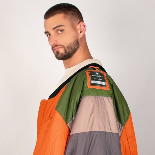 Chamarra Para Hombre Ligera Greenlander Tipo Bomber Casual