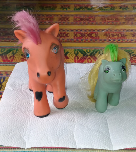Mi Pequeño Pony Y Bebe Pony Hasbro Argentina A Restaurar (Usado)