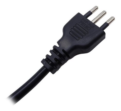 Imagen 3 de 5 de Cable De Poder Trebol Para Notebook 1.8 Metros Kashima