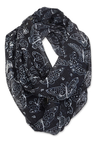 Laurel Burch Artistic Infinity Scarf Collection (butterfly R