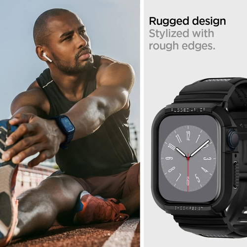 Case + Correa Spigen Rugged Armor Pro Apple Watch 45 & 44 Mm