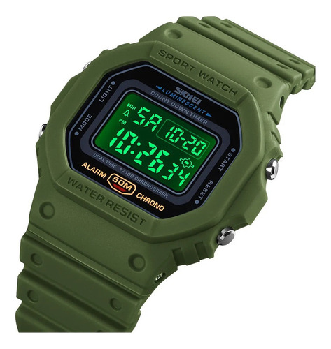 Reloj Digital Deportivo Led Electrónico A Prueba De Agua Par