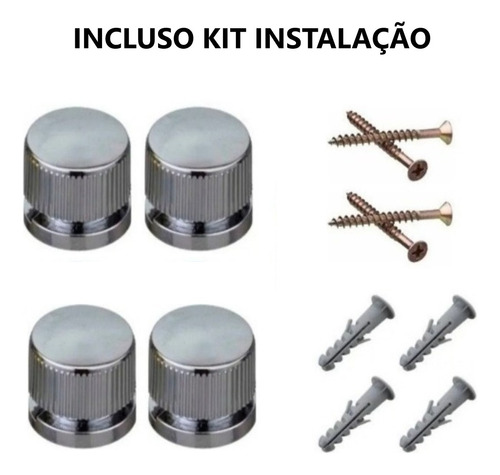 Espelho Retangular Lapidado 70x50 Cm + Kit Instalação