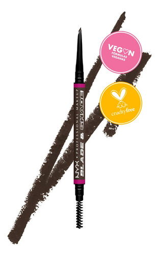 Lápiz De Cejas Blade Shade De Nyx Professional Makeup Espresso