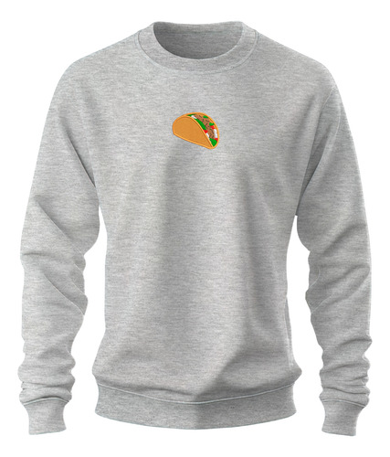 Sudadera Sweater Bordada Taco Mexicano Comida Tipica Pastor