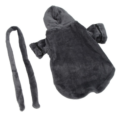 Bata De Baño Para Perros Con Capucha, Suave Y Absorbente, Ro