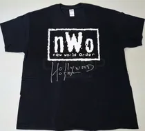 Comprar Playera Autografiada Hollywood Hulk Hogan Wwe Wwf Wcw Nwo