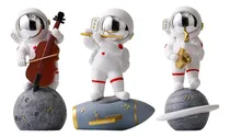 Comprar 3 Uds Estatuilla De Astronauta Estatua Estatuilla De