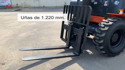 Autoelevador Con Brazo Telescopico Tipo Sampi Manitou 6 Mts