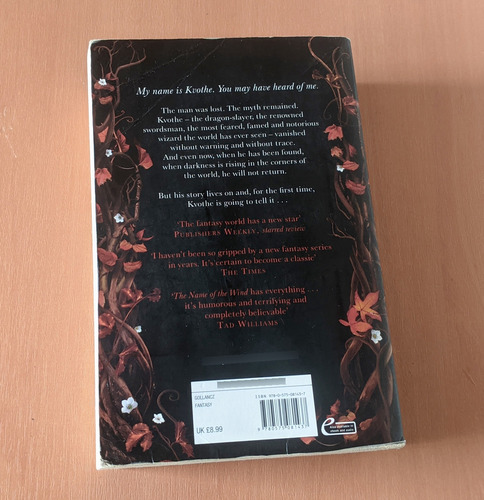 Patrick Rothfuss - The Wise Man's Fear (Usado)