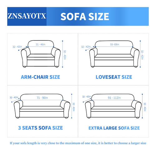 Funda De Sofá Znsayotx De Alta Elasticidad Para Sofá De 3 Co