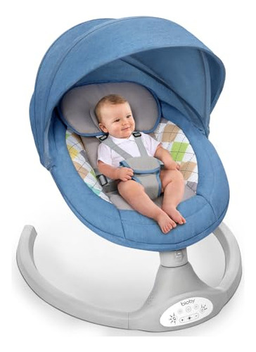 Bioby Baby Swing Para Bebés Con 5 Velocidades Estabilizadora