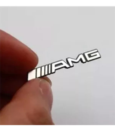 Emblemas Amg 4 Para Bocinas Volante Tablero Puertas