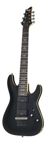 Schecter Guitarra Eléctrica De Cuerpo Sólido De 7 Cuerdas.