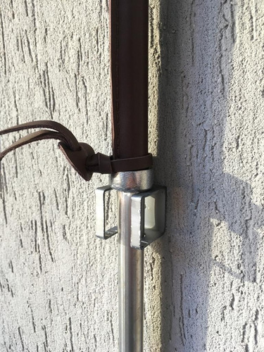 Atizador Y Avivador De Fuego + Soporte De Pared