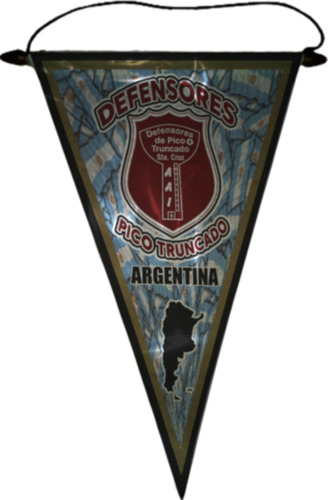 Banderin 37cm M01 Defensores De Pico Truncado
