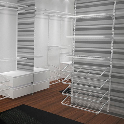 Imagem 2 de 7 de Sapateira Closet Smart Home Branco 60x40cm Dicarlo