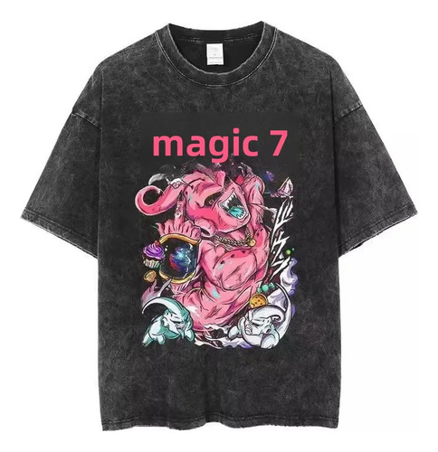 Camiseta De Algodón Con Estampado De Goku De Dragon Ball Par