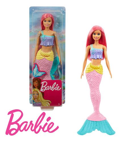 Muñeca Sirena Barbie Dreamtopia Mattel.