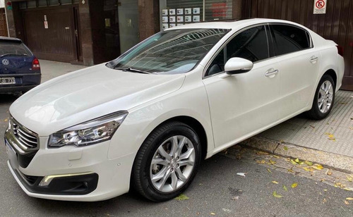 Imagen 1 de 15 de Peugeot 508 2018 1.6 Thp Feline 163cv Blanco Techo Cuero Aut
