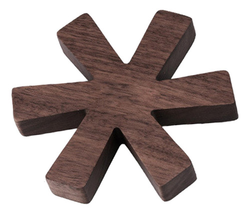 Posavasos De Madera Para Taza De Té, Almohadillas L
