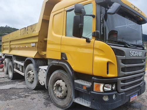 Scania P250 4 Eixo Basculante Ano 2013