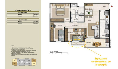 Apartamento À Venda No Bairro Campo Grande - Rio De Janeiro/rj - O-12697-22425