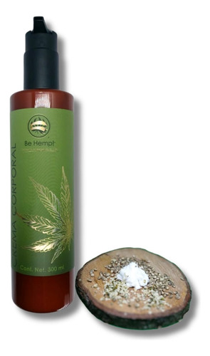 Crema Corporal Be Hemp! 300ml Aceite De Cáñamo Hierbas