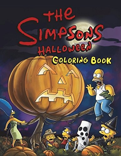 The Simpsons Halloween Coloring Book