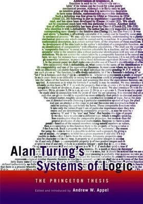 Alan Turing's Systems Of Logic : The Princeton Thesis - A...