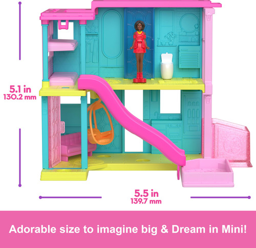 Set De Casa De Muñecas Barbie Mini Barbieland Con Casa De En