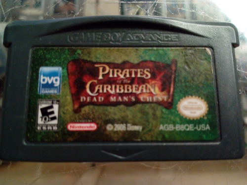 Pirates Of The Caribbean Dead Man's Chest Game Boy Advance