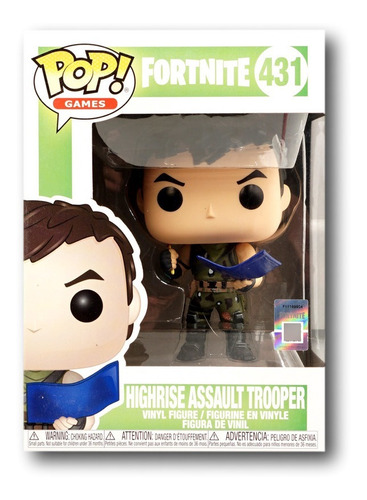 Funko Pop Games Fortnite Highrise Assault Trooper #431