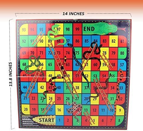Imagen 6 de 7 de Juego De Mesa Serpientes Y Escaleras