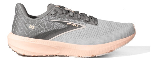 Zapatillas Brooks Launch 10 Gris Mujer