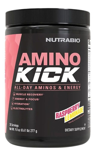 Amino Kick- Fórmula Energética De Aminoácidos - Bcaa + Envio