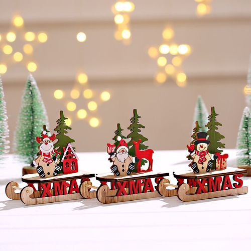 . 3 Adornos De Mesa Regalos Navideños For Niños