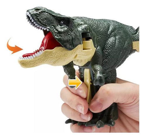 Máquina De Resorte Telescópica De Juguete Con Forma De Dinos