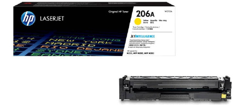 Cartucho Toner Hp Amarillo 206a Laserjet Pro M255 1.250 Pag