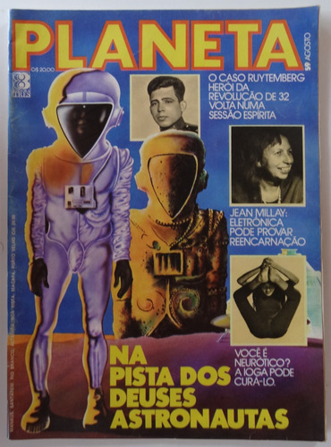 Revista Planeta N° 59 Editora Três Ago 1977